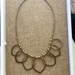 Noonday Metallic Petals Necklace